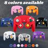 OSTENT Wired Shock Game Controller Compatible for Nintendo GameCube NGC Video Game Color Red