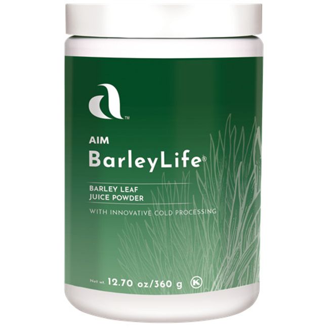 AIM Barley Life 12oz Immune & Energy Booster Superfood Green Supplement 30 Day