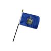 Maine 4x6in Stick Flag - 1 dozen pack