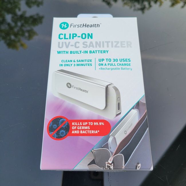 New Clip-On UV-C Sanitizer