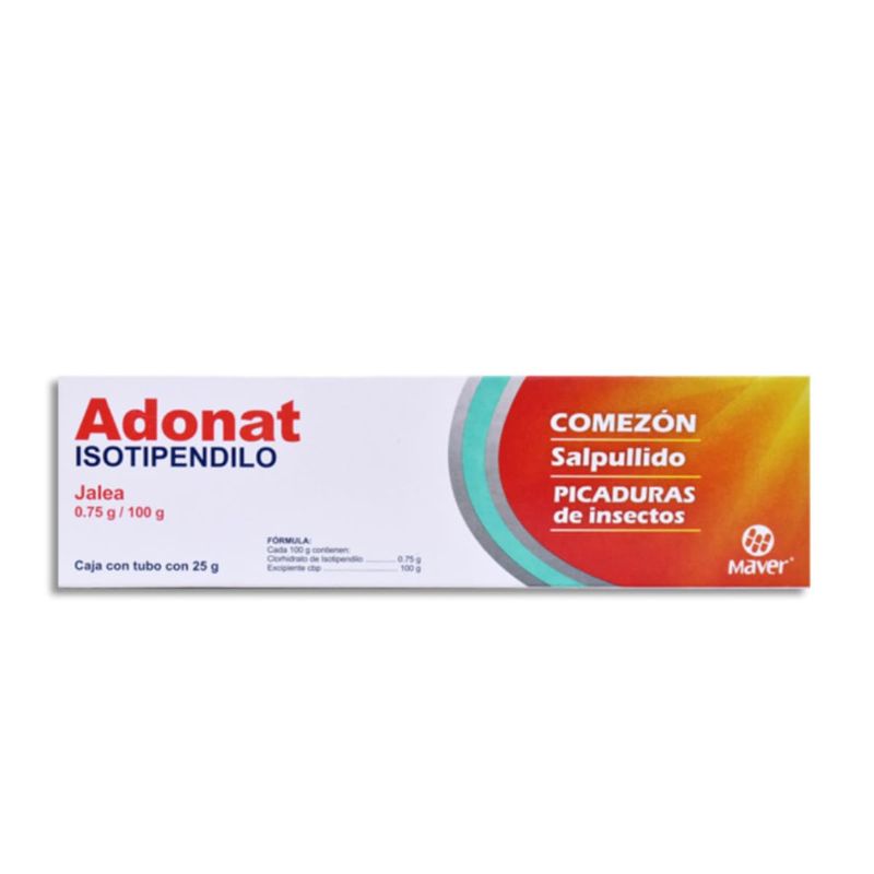 Adonat Isotipendilo Jalea 0.75 g / 100 g Caja con Tubo de 25 g ...