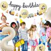 ALEGRE Digger Decoration 2 Children's Birthday Party