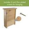 Woodlink Audubon Bat Shelter Model NABAT Light Brown, 12'' x 4.25'' x 17.5'' box