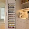Adjustable Wall Mount Spice Rack Organizer, 12-Tier Dual-Use (Multi-Use) Hanging