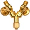 Two Hose Manifold, Y Shaped, for Oxygen