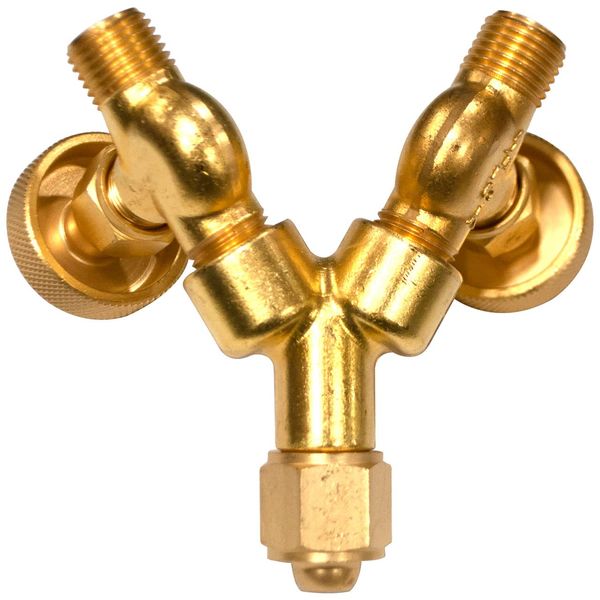Two Hose Manifold, Y Shaped, for Oxygen
