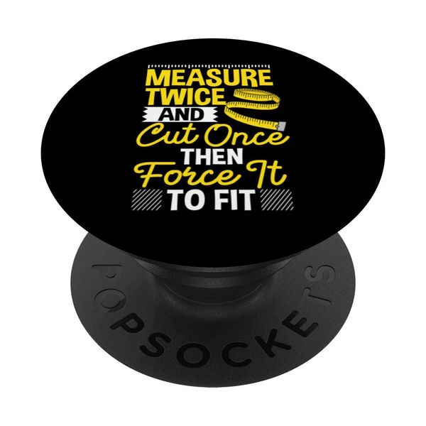 Measure Tape Tools Scale Measurement Measuring PopSockets Swappable PopGrip