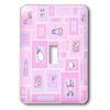 3dRose lsp_15422_1 Baby Girl Essentials Toggle Switch