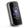 Wanme Screen Protector compatible with Fitbit Luxe, HD Clear TPU All-Around Coverage Protective Case, Scratch-proof Anti-collision Screen Protector compatible with Fitbit Luxe(Pack B)