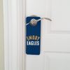 Emory University Eagles Logo Plastic Door Knob Hanger Sign - Image