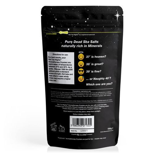 Hot Tub Nights (Kryptonite Aromatherapy Crystals Vegan (500g)