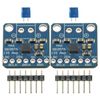 2PCS MAX98357 MAX98357A I2S 3W Class D Amplifier Breakout Interface I2S DAC Decoder for Audio Raspberry Pi Esp32 Arduino Zero