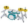 Kawada NBC_348 Nanoblock Drum Set, Green