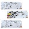 W10515058 1x Main LED Light and Driver & W10515057 2x Lights Board Replacement for Ikea ISF25D2XBM01 Refrigerator