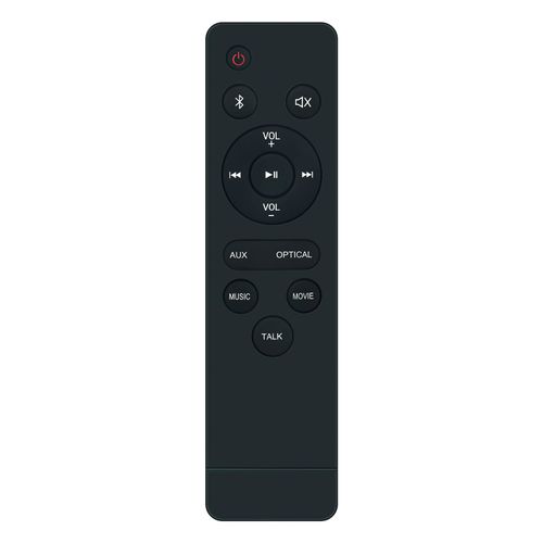 100015716 Replaced Remote Commander fit for Onn Soundbar 100015716 FW1821SBAR 36-Inch 2.1 Channel Sound Bar Speaker Stereo Home Theater System
