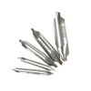 5 HSS Centre Chamfer Drill Bits - Steel Cutter - Two End Drill Bit - 60 Degrees for Hinges