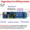 DC 12V Adjustable Times Switch Module Signal Trigger Turn Off Timer Delay Switch Module 1~10sec