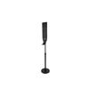 Floor Stand for Touchless Automatic Sanitizer Dispenser - Black Stainless Steel