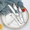 20-Piece Silverware Set for 4, Stainless Steel Flatware Cutlery, Kitchen Utensil