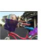 Basket with Hooks, Front, Removable, Wire mesh Small, Kids Bicycle Basket (Yellow/Orange)
