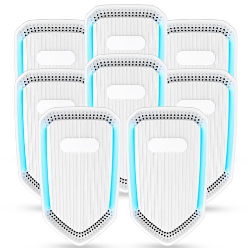 Air Ionizers for Home Plug In,Air Purifier Plug in Wall,Negative Ion Air Purifier for Bedroom -Quiet Operation Air Freshener for Home, Bedroom, Office, Garage Room,Odor,Pets Smell(8)