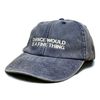 Vivian Flytrap Unisex Chance Would Be A Fine Thing Washed Embroidered Dad Baseball Cap - Blue