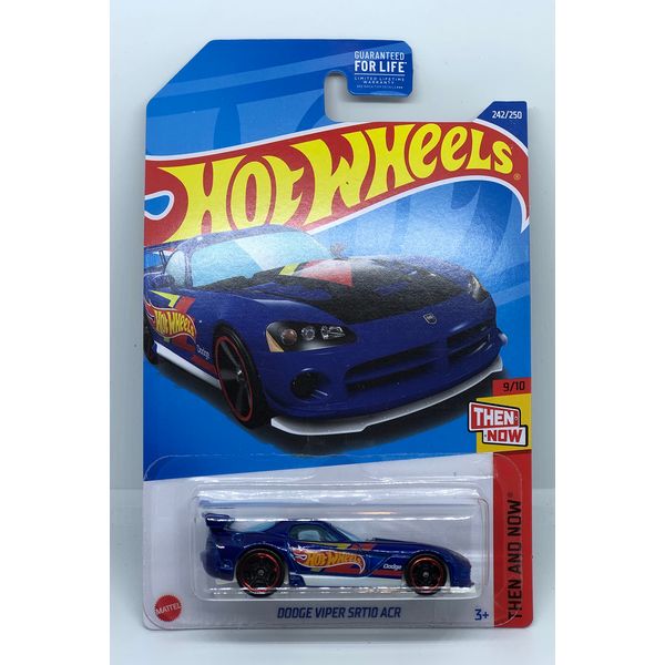 Hot Wheels 2022 - Dodge Viper SRT10 ACR - Then and Now 9/10-242/250 - Mint/NrMint - Ships Bubble Wrapped in a Box