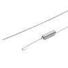 sourcingmap 43pcs Silver Tone 155mm Length Brake Throttle Return Spring for Motorcycle Car