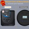CD Player Portable,MONODEAL Bluetooth CD Player with Speakers and FM Transmitter
