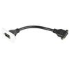 Ex-Pro Single DisplayPort Socket Port Module Cable Oulet for Wall Plate Frame Faceplate - 10 Pack
