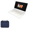 BoxWave Case Compatible with Acer ConceptD 5 - Hard Shell Briefcase, Slim Messenger Bag Briefcase Cover Side Pockets - Navy