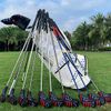 Golf Iron Head Covers Set 10pcs/Set Iron Headcover Golf Iron Club Cover USA American Flag for PXG0311 (Black)