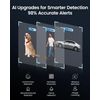 ZOSI 5MP WiFi IP Intercom Outdoor Security Camera AI human detect Night Vision