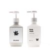 b2c PET Pump Label Kitchen & Powder Picto B Type for 600ml (Clear