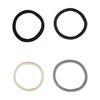 GOODY THICK HAIR SWEATER ELASTICS 8CT GRAYS