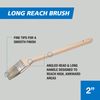 Harris Trade Long Reach Brush 2", Brown