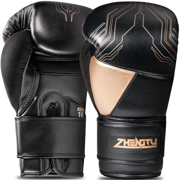 ZHENGTU Boxing Gloves TOP Generation Hypersparring [RIZIN Active CFFC Flyweight Championship 5th DEEP Fly Weight Championship Recommendation] 8oz 10oz 12oz 14oz 16oz Breathable Kickboxing Training