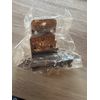 Colonial Hammered Copper Finish Cabinet Door Hinges w/Screws, 3/8" Offset