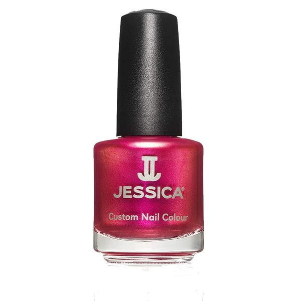 JESSICA Custom Nail Colour, Red Vines, 14.8 ml,berry