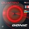 Donic Rubber Quattro Aconda soft, options 1.5 mm, red