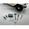 1/24 Scale Resin Tools, Tool Box and Spray Paint Cans, Unpainted