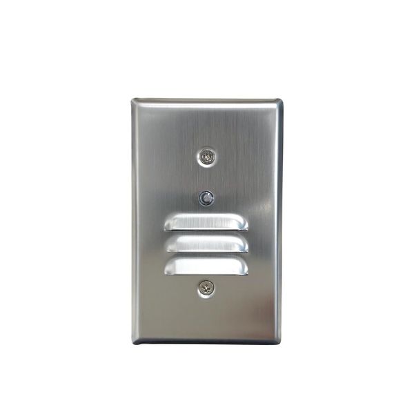 Nora (Brushed Nickel, Louver w/Photocell)