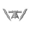 US Navy Fire Controlman Rating Badge Decal Sticker 3.8"