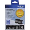 Brother LC1032PKS Printer High Yield Cartridge Ink Black (2-Pack)