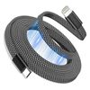Magtame iPhone - Charging Cable Type C, Automatic Winding, Flat Flat Lightning Cable, USB-C, 3A Rapid Charging, MFi Certified Type C Lightning, Memory Retention, Compatible with iPhone 14, iPhone 13,