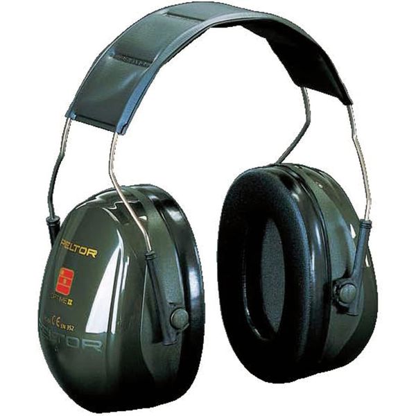 3M Peltor Optime II Hearing Protectors, Headband, (H520A-407-GQ)