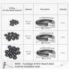 O-Ring, Buna-n, Tool Kit with 3 Convenient Sizes, Replacement for Mini...