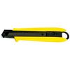 Tajima DC-L500YBL Screwdriver Cutter, Auto-Lock, Yellow, Compatible Replacement Blades, L-Shaped