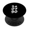 24.07.90 - Birthdate Design with Birth Day.Month.Year PopSockets Swappable PopGrip