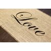 Live Laugh Love Burlap Table Runner 12 x 64 inches